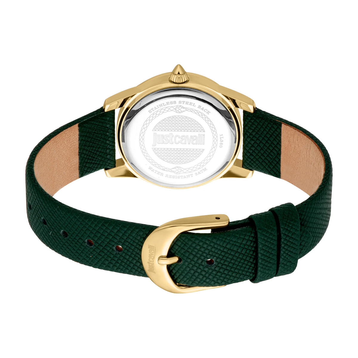 Just Cavalli Just Cavalli SET Sublime Animalier Leather Green Yellow Gold — immagine 2