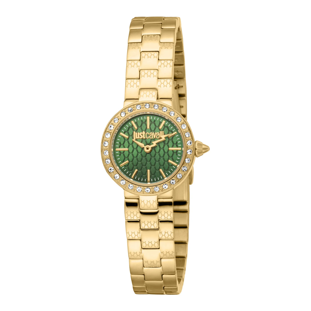 Just Cavalli Just Cavalli Glam Chic Serenita Mini Yellow Gold Green