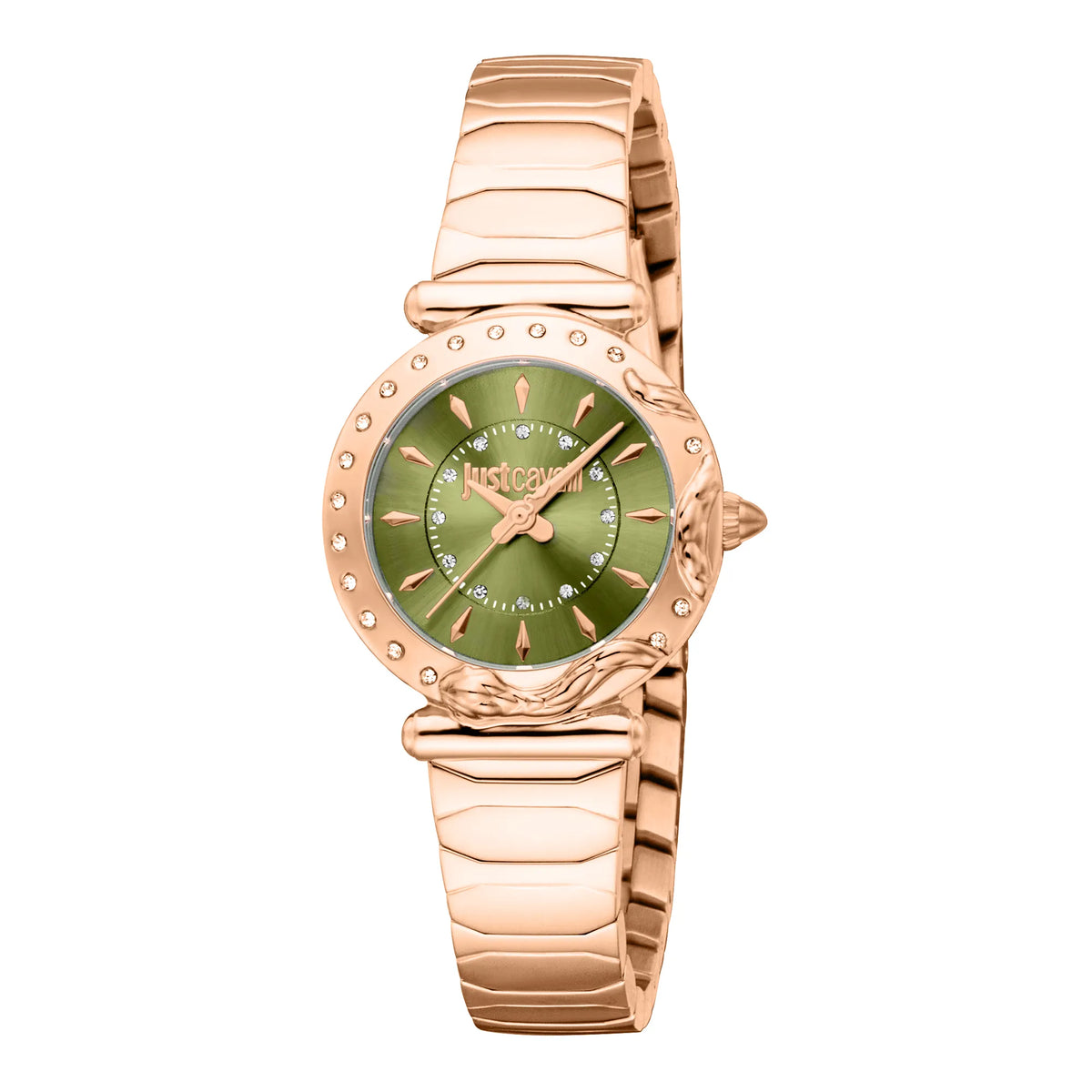 Just Cavalli Just Cavalli Animalier Stella Snake Rose Gold Green