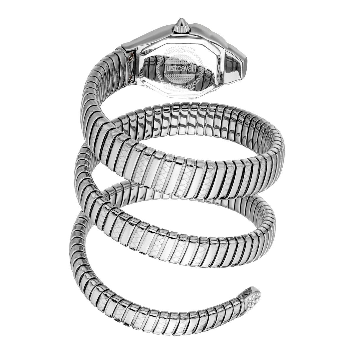 Just Cavalli Just Cavalli Signature Snake Ambra Silver — immagine 2