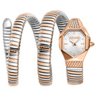 Just Cavalli Just Cavalli Signature Snake Ambra Two Tones RG Silver