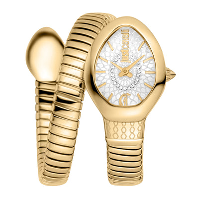 Just Cavalli Signature Snake Eclisse Oro Giallo Argento
