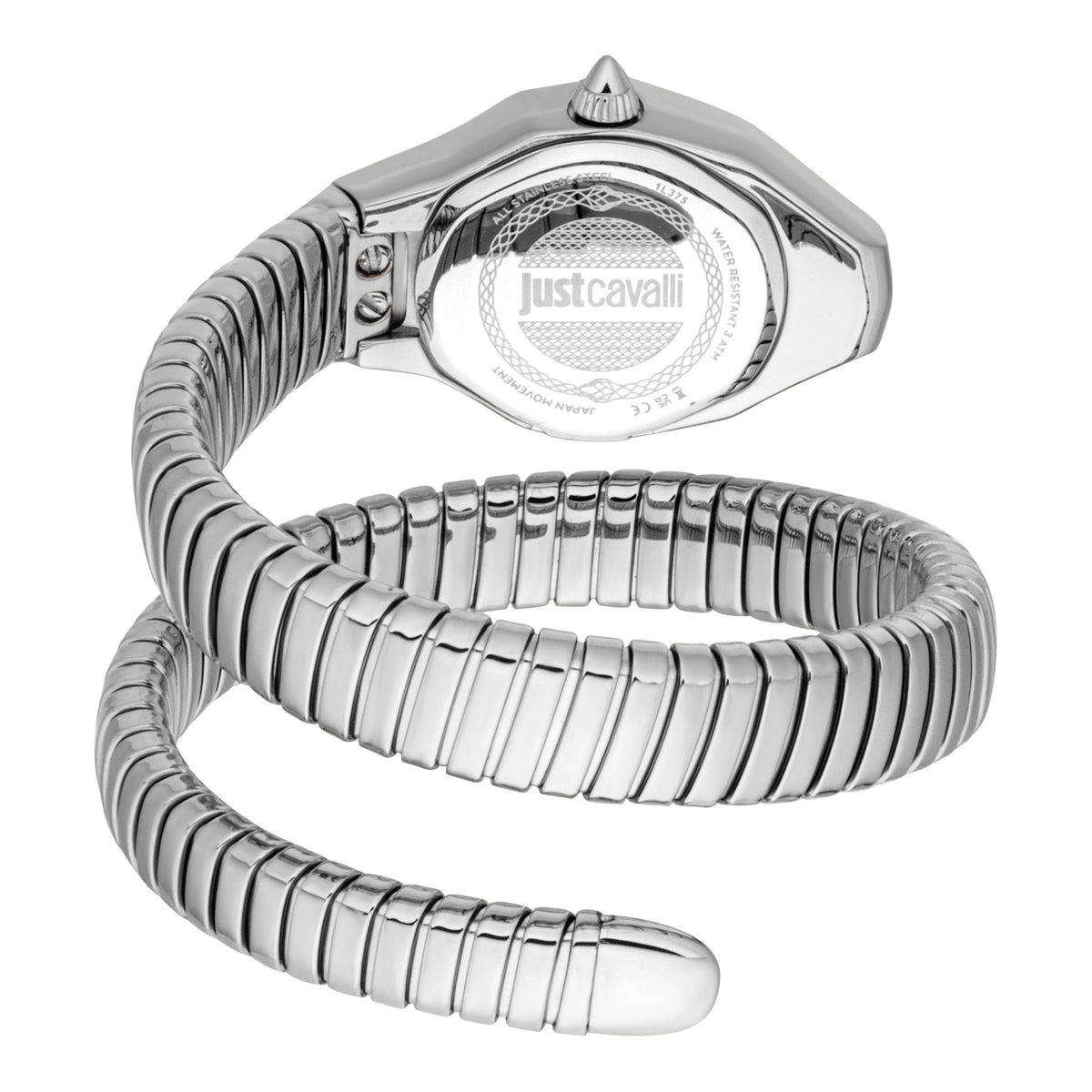 Just Cavalli Just Cavalli Signature Snake Vivace Silver Antique white — immagine 2