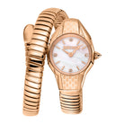 Just Cavalli Just Cavalli Signature Snake Vivace Rose Gold Antique white