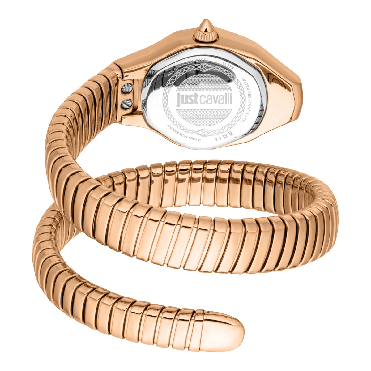Just Cavalli Just Cavalli Signature Snake Vivace Rose Gold Antique white — immagine 2