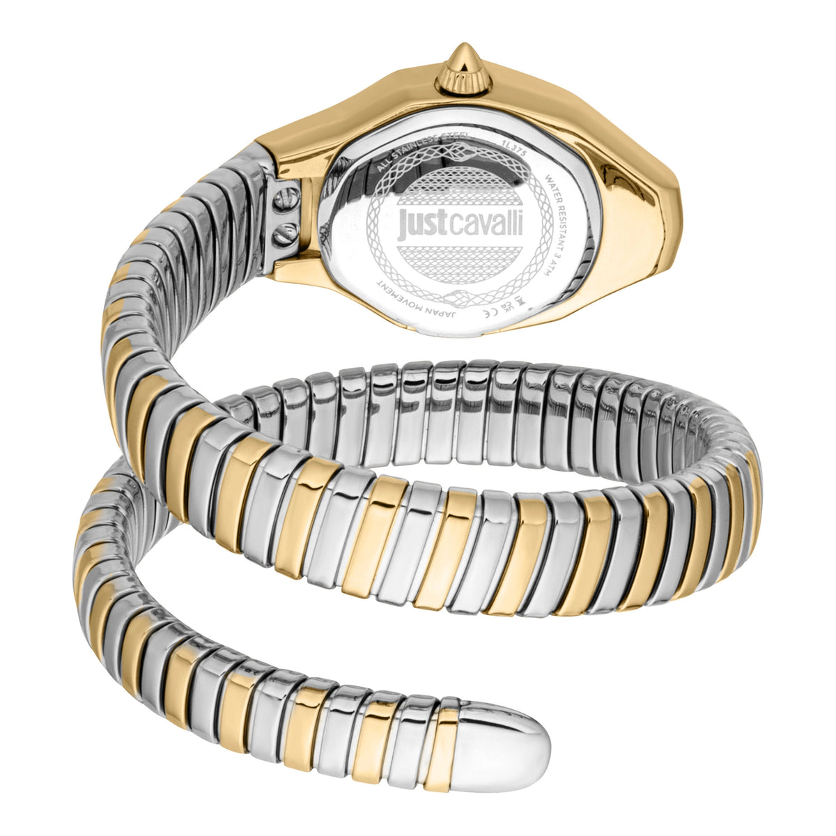 Just Cavalli Just Cavalli Signature Snake Vivace Silver Yellow Gold Antique white — immagine 2