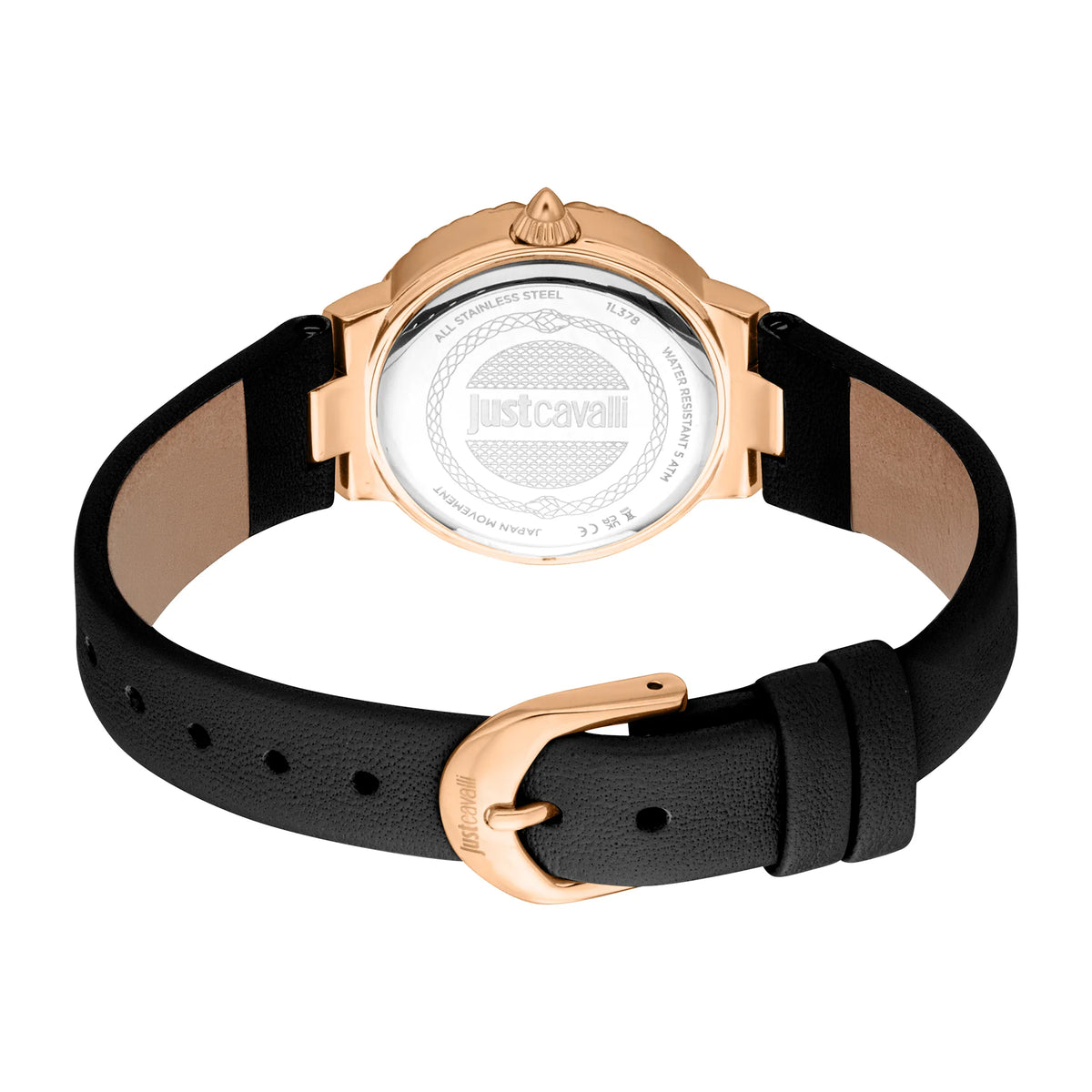 Just Cavalli Just Cavalli SET Primavera Snake Leather Black — immagine 2