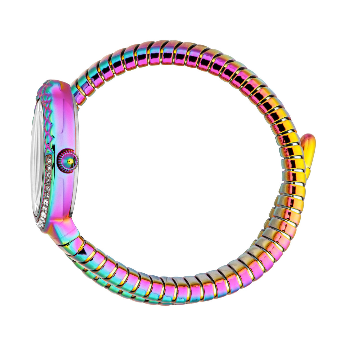 Just Cavalli Just Cavalli Signature Snake Fiore Rainbow Antique white — immagine 3