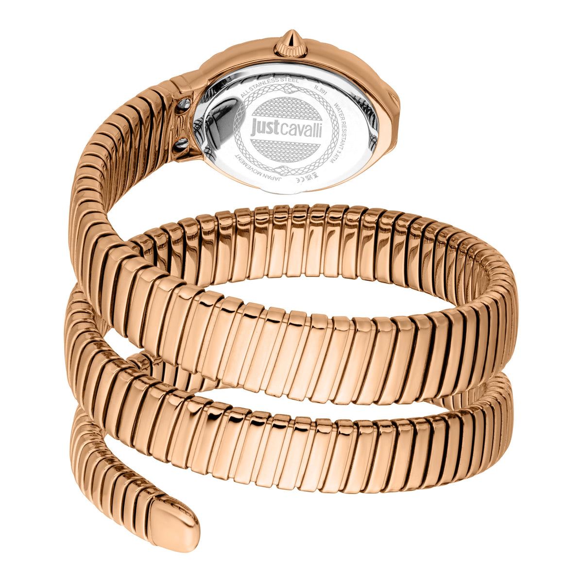 Just Cavalli Just Cavalli Signature Snake Sognia Rose Gold Blue — immagine 2