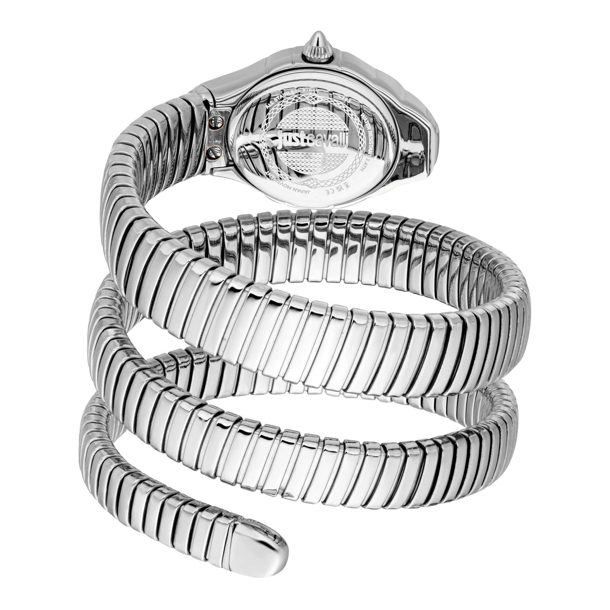 Just Cavalli Just Cavalli Signature Snake Amanta Silver Blue — immagine 2