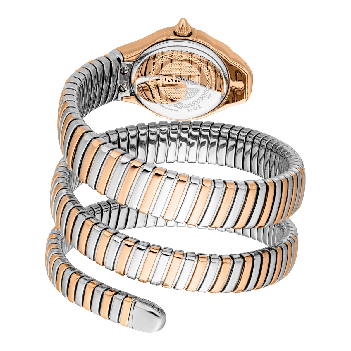 Just Cavalli Just Cavalli Signature Snake Amanta Rose Gold Silver — immagine 2