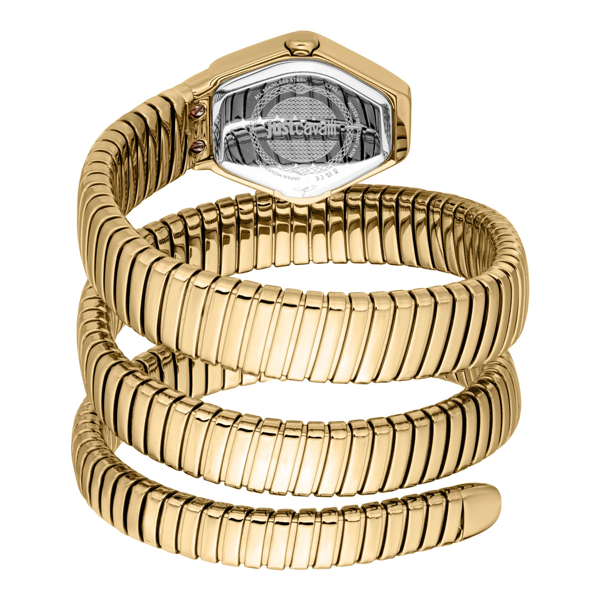 Just Cavalli Just Cavalli Signature Snake Romina Yellow Gold Green — immagine 2