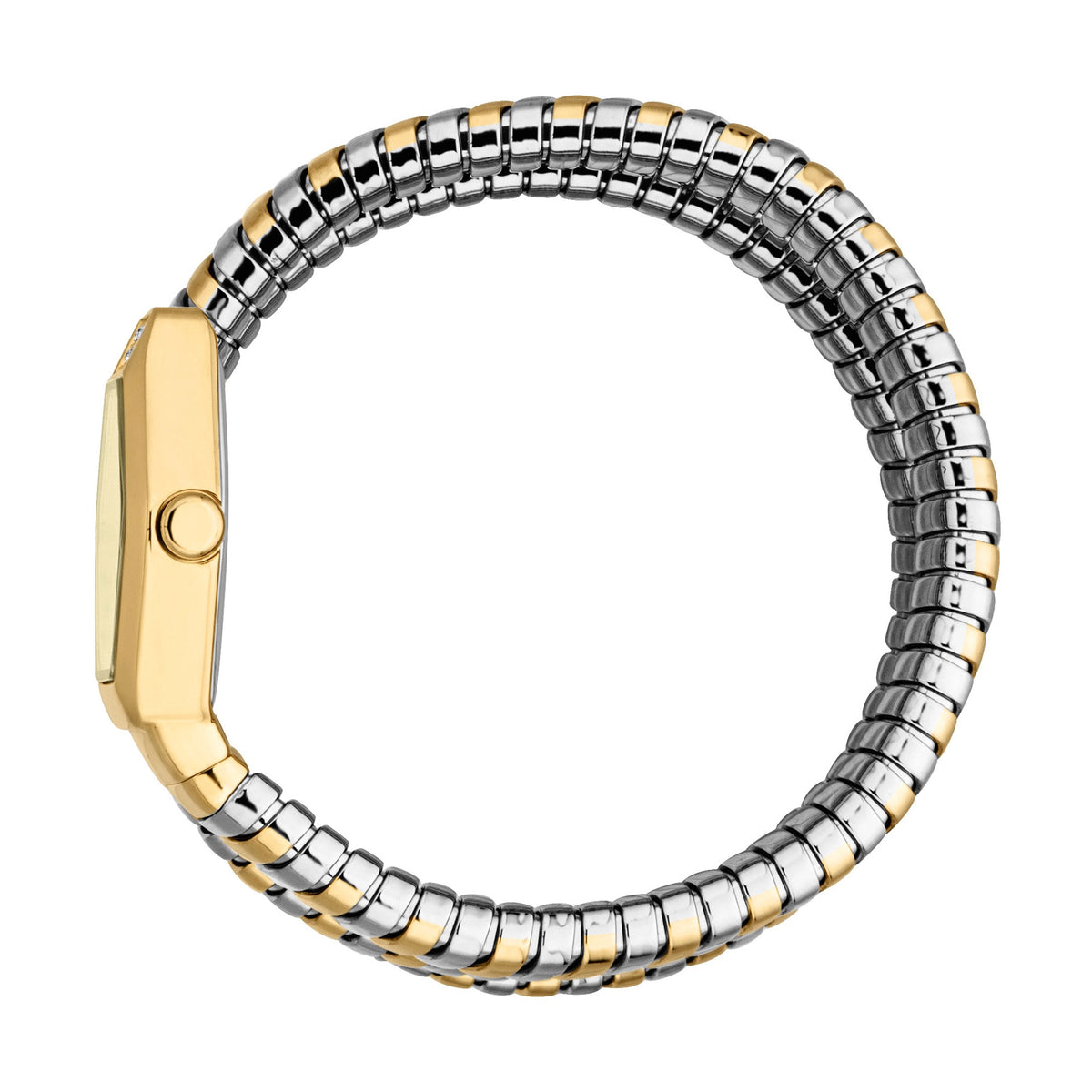 Just Cavalli Just Cavalli Signature Snake Romina Silver Yellow Gold Champagne — immagine 3