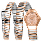 Just Cavalli Just Cavalli Signature Snake Romina Silver Rose Gold Rose Gold