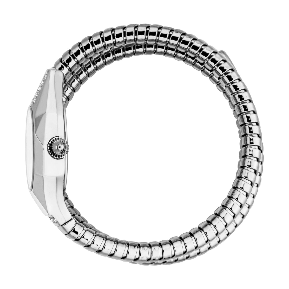 Just Cavalli Just Cavalli Signature Snake Lunara Silver — immagine 3