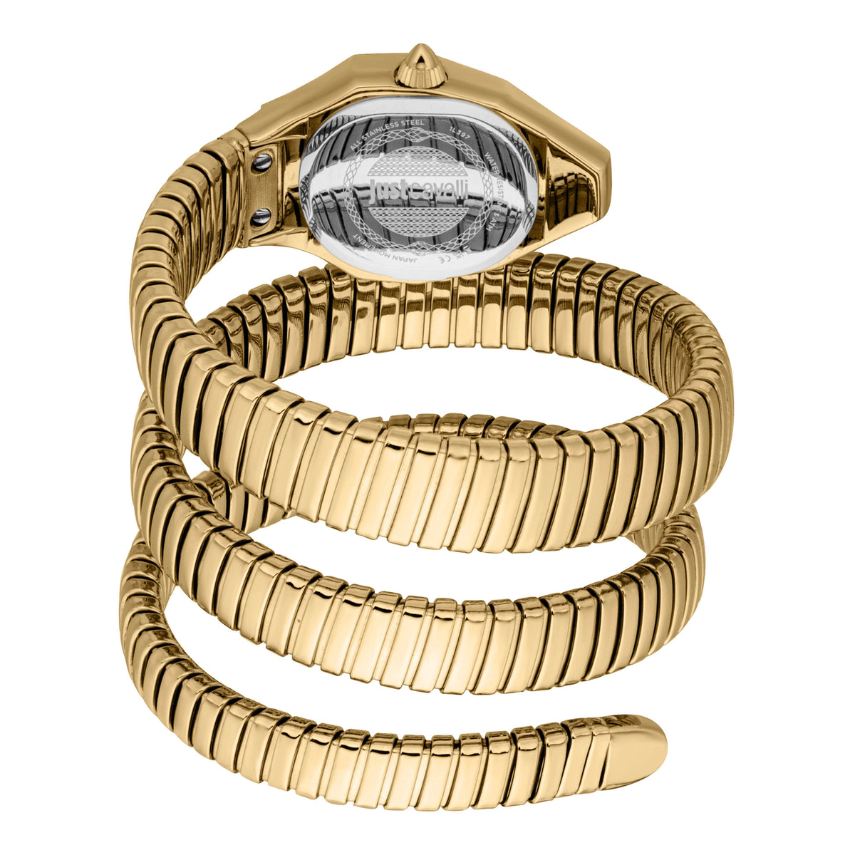 Just Cavalli Just Cavalli Signature Snake Lunara Yellow Gold Champagne — immagine 2