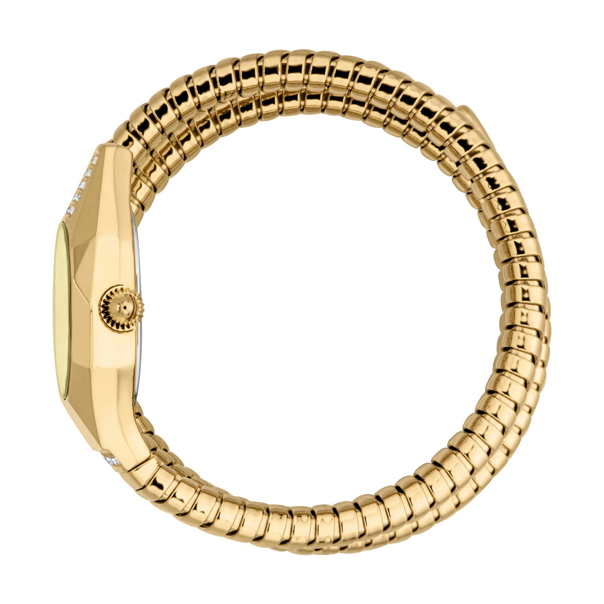 Just Cavalli Just Cavalli Signature Snake Lunara Yellow Gold Champagne — immagine 3
