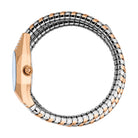 Just Cavalli Just Cavalli Signature Snake Lunara Silver Rose Gold Blue — immagine 3
