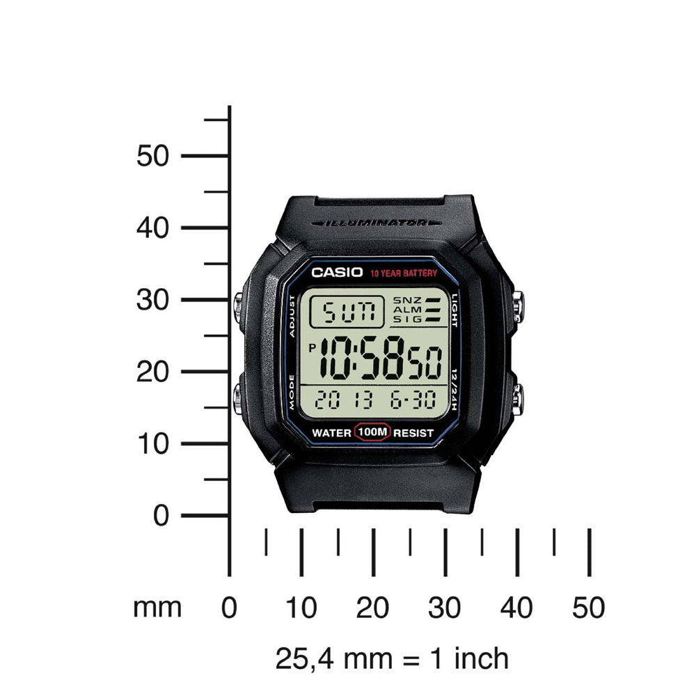 CASIO CASIO Retro Vintage W-800H-1A — immagine 4